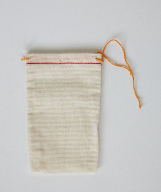Breathable Single Drawstring Bags Muslin Natural Bags Flower Cheese Soup Spices Tea Filter Bags