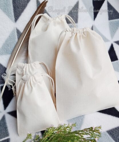 Organic Cotton Double Drawstring Ecofriendly Reusable Muslin Bags Natural Bags, Jewelry bags, gift bags, packaging bags, wedding favors, storage pouch, cloth bags, natural bags, organic cotton, reusable, christmas bags, muslin bags
