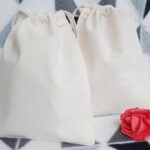 Organic Cotton Double Drawstring Ecofriendly Reusable Muslin Bags Natural Bags, Jewelry bags, gift bags, packaging bags, wedding favors, storage pouch, cloth bags, natural bags, organic cotton, reusable, christmas bags, muslin bags