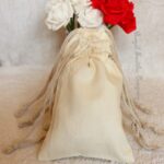 Canvas Cotton Double Drawstring Thick Fabric Storage Bags