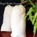 Natural Cotton Drawstring Bags - W30cm*H40cm (12x16inches)