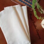 Organic Cotton Dining Napkins Natural Premium Cotton Reusable Kitchen Towels