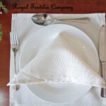 Organic Cotton Dining Napkins Natural Premium Cotton Reusable Kitchen Towels