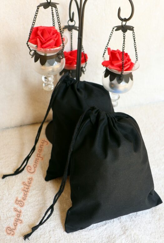 Black Bags Organic Cotton Single Drawstring Ecofriendly Reusable Muslin Bags Jewelry bags, gift bags, packaging bags, wedding favors, storage pouch, cloth bags, natural bags, organic cotton, reusable, christmas bags, muslin bags